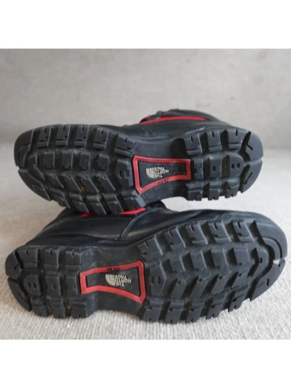 The North Face Mens Boots 9 Black Red Steep Tech Gore-Tex Vintage